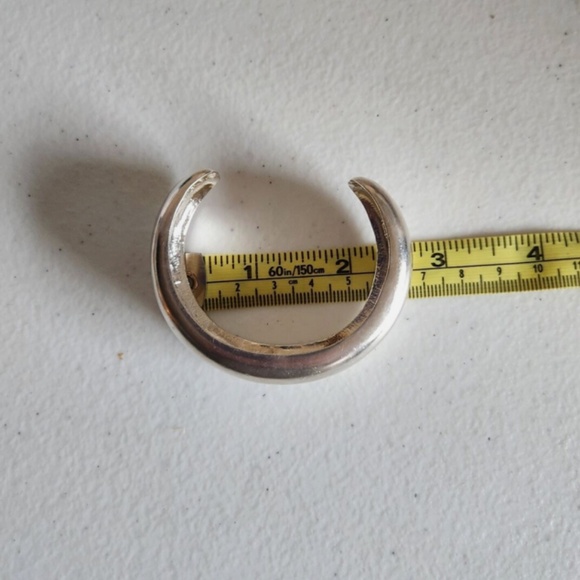 Silver Bangle Bracelet - Picture 6 of 8